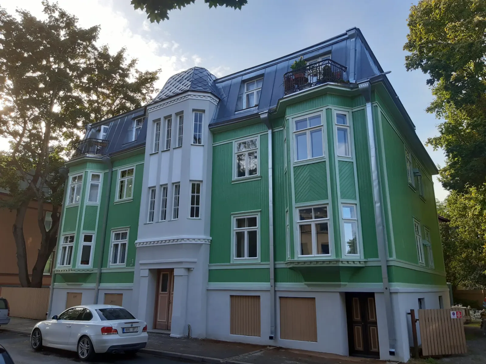 Salme 21 fassaad pärast restaureerimist